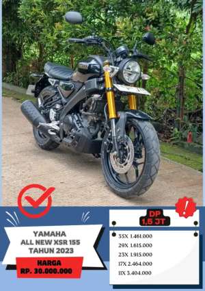 Jual bekas Yamaha New XSR 155 Tahun 2023,lokasi di Tangerang Kab.