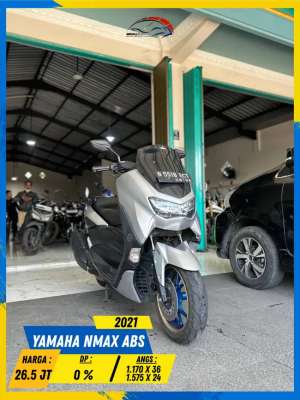Jual bekas YAMAHA NMAX ABS 2021 MANTAP BETUL MASZEHH HIKMAH MOTOR KEPUH,lokasi di Malang Kota