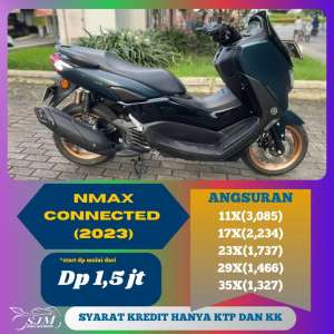 Jual bekas YAMAHA NMAX CONNECTED 2023 CASHKREDIT,lokasi di Tangerang Kota