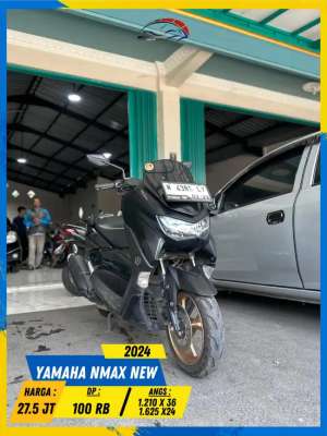 Jual bekas YAMAHA NMAX NEW 2024 NEGO SAMPE DEAL MASZEHH HIKMAH MOTOR KEPUH MALANG,lokasi di Batu Kota