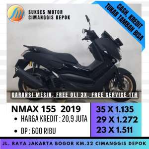 Jual bekas YAMAHA NMAX OLD 2019 DP 600 BERGARANSI SUKSES MOTOR,lokasi di  ,Depok Kota