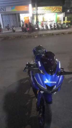 Jual bekas Yamaha r15 v3,blue,lokasi di Jakarta Utara