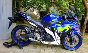 Jual bekas Yamaha R25 movistar,lokasi di Tangerang Selatan Kota