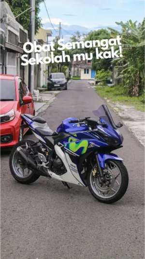 Jual bekas Yamaha R25 Special Editon Movistar,lokasi di Surakarta Kota