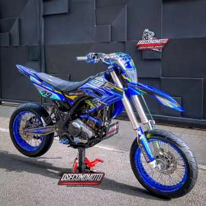 Jual bekas YAMAHA WR 155WR155 SUPERMOTO TRAIL USD REAL JUMP FULL UPGRADE,lokasi di Jakarta Barat