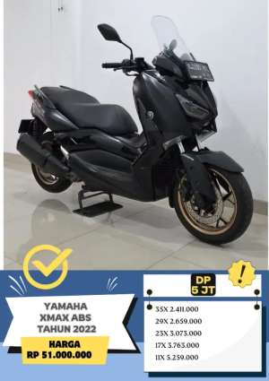 Jual bekas YAMAHA XMAX 250 ABS TAHUN 2022 READY,lokasi di Jakarta Barat