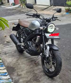 Jual bekas Yamaha XSR 155 Silver 2020,lokasi di Malang Kab.