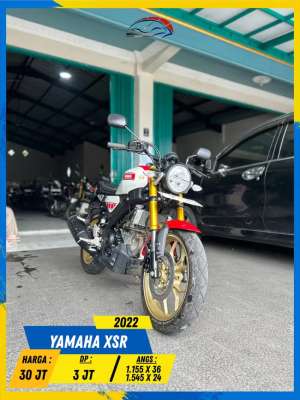 Jual bekas YAMAHA XSR 2022 NEGO GAS POLL MASZEHH HIKMAH MOTOR KEPUH MALANG,lokasi di Malang Kota