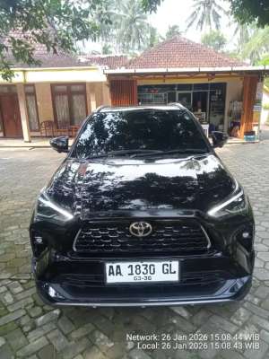 Jual bekas Yaris Cross Hybrid TSS GR AT 2025,lokasi di Sleman Kab.