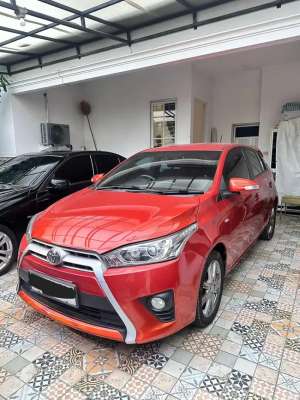 Jual bekas Yaris G 2014 Orange,lokasi di Jakarta Pusat