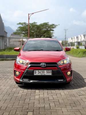 Jual bekas yaris trd 2015 matic antik low km,lokasi di Bandung Kab.