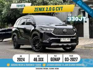 Jual bekas Zenix 2.0 G CVT Bensin 2024 Hitam,lokasi di Jakarta Selatan