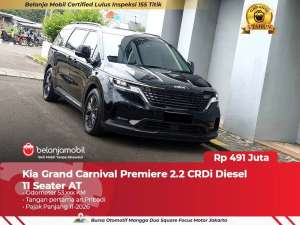 Jual bekas 11 SEATERKia Grand Carnival 2.2 CRDi Diesel AT 2022 2023,lokasi di  