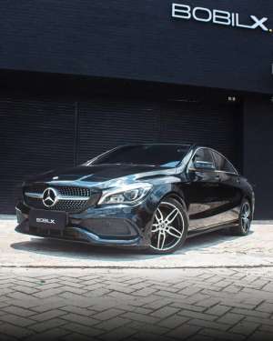 Jual bekas 2018 Mercedes-Benz CLA 200 AMG Black on Black,lokasi di Jakarta Utara