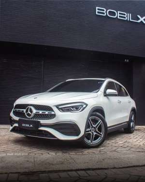 Jual bekas 2023 Mercedes-Benz GLA 200 AMG Line Polar White,lokasi di Jakarta Utara