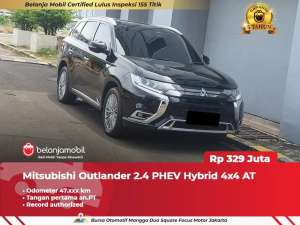 Jual bekas 4x4Mitsubishi Outlander 2.4 PHEV Hybrid AWD AT 2019 2020,lokasi di  