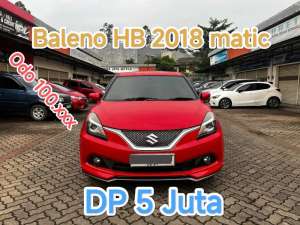 Jual bekas 5JT BALENO HB AT 2018 RED EDITION RARE,lokasi di Jakarta Barat