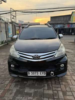Jual bekas avanza upgrade G 2013 manual mt km low,lokasi di  