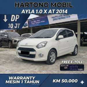 Jual bekas AYLA 1.0 X AUTOMATIC 2014,lokasi di  