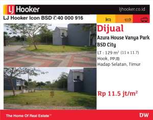 Azura House Vanya Park BSD City lokasi di Tangerang Kab., tersedia melalui melalui situs Olx