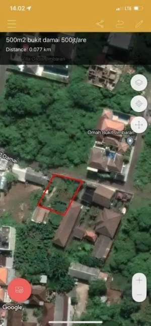 BARANG LANGKA Tanah Strategis di Jimbaran, Dekat Sidewalk Mall lokasi di Kab. Badung, tersedia melalui melalui situs Olx