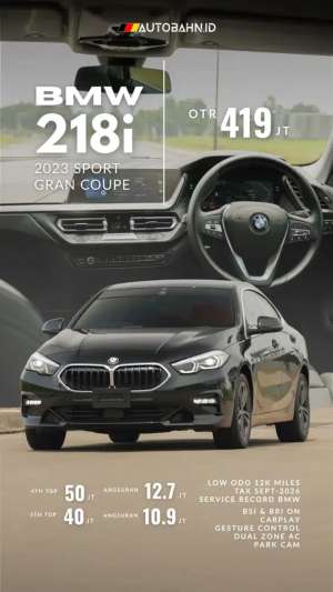 Jual bekas BMW 218i Sport Line Gran Coupe 2023,lokasi di  