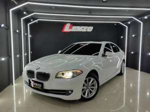 Jual bekas BMW 520D 520 diesel F10 2012 Putih Lenzo mobil,lokasi di  