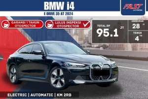 Jual bekas BMW i4 E DRIVE 35 AT 2024 LOW KM.2RB LIKE NEWPAJAK PANJANG,lokasi di  
