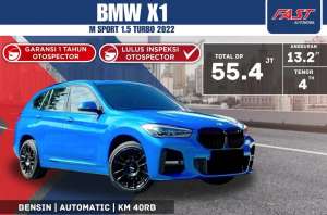 Jual bekas BMW X1 M SPORT 2022 PANORAMIC LOW KM.40RBPAJAK PANJANG WARRANTY ON,lokasi di Jakarta Timur