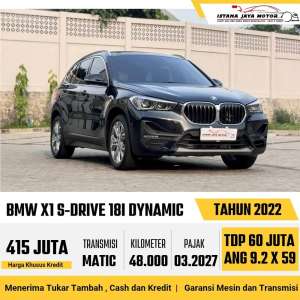 Jual bekas BMW X1 sDrive 18i Dynamic 1.5 Automatic NIK 2022,lokasi di Jakarta Selatan