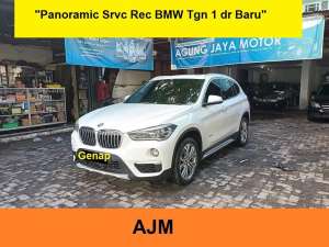 Jual bekas BMW X1 Xline Panoramic Srvc RecBMW 2016 AT Tgn 1 dr Baru Putih,lokasi di Jakarta Barat