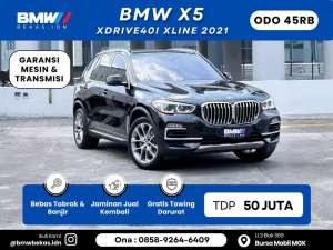 Jual bekas BMW X5 2021 xLine service record,lokasi di  