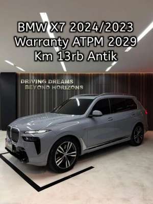 Jual bekas BMW X7 Xdrive40i XLine 2023 Brooklyn Grey Km13rb,lokasi di  