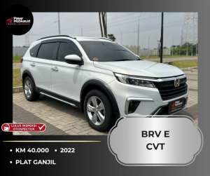 Jual bekas BRV E CVT 2022 GANJIL AT MATIC,lokasi di  