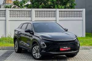 Jual bekas Chery Omoda E5 Luxury Listrik Sunroof AT Matic 2024 Hitam. FULL RECORD,lokasi di Jakarta Barat