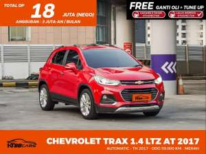 Jual bekas CHEVROLET TRAX 1.4 LTZ AT 2017,lokasi di  