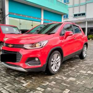 Jual bekas CHEVROLET TRAX 2018 1.4L TURBO PREMIER AT TGN1 MERAH ORIGINAL TERAWAT,lokasi di  