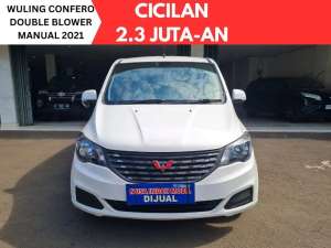Jual bekas CICILAN 2 JUTA-AN Wuling Confero Double Blower MANUAL 2021,lokasi di Bekasi Kota