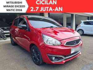 Jual bekas CICILAN MURAH Mitsubishi Mirage Exceed MATIC 2016,lokasi di  