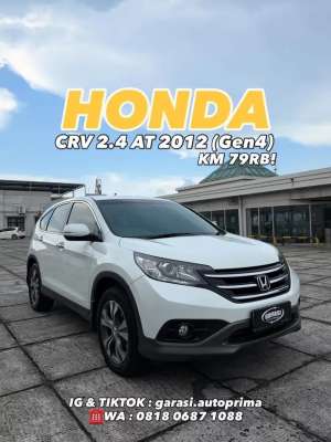 Jual bekas CRV 2.4 AT 2012 antik Gen4 KM79rb,lokasi di Jakarta Selatan