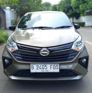 Jual bekas Daihatsu All New Sigra 1.2 R Manual 2025 Coklat Met Spt Baru Istimewa,lokasi di Jakarta Barat