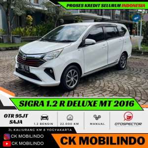 Jual bekas Daihatsu Sigra R Deluxe Manual 2016 ANTIK ISTIMEWA DP Minim Mobilio,lokasi di Semarang Kota