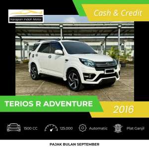 Jual bekas Daihatsu Terios R Adventure Matic 2016,lokasi di Bekasi Kab.