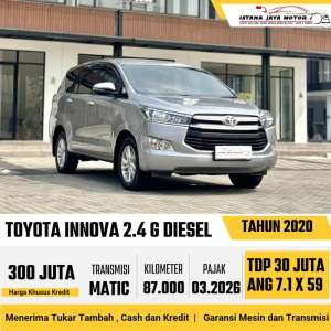 Jual bekas Diesel Toyota innova 2020,lokasi di  