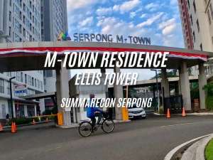 DIJUAL - APARTEMEN MTOWN RESIDENCE TOWER ELLIS - SUMMARECON SERPONG lokasi di Tangerang Kota, tersedia melalui melalui situs Olx