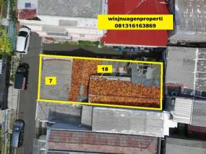 Dijual Cepat Rumah Hitung Tanah di Jalan Bengawan Cideng dekat Stasiun Tanah Abang lokasi di Jakarta Barat, tersedia melalui melalui situs Olx
