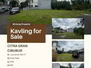 dijual kavling citra grand cibubur lokasi di Bekasi Kota, tersedia melalui melalui situs Olx