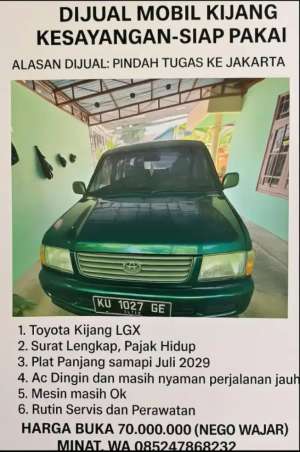 Dijual Kujang LGX Kesayangan siap pakai lokasi di  , tersedia melalui melalui situs Olx