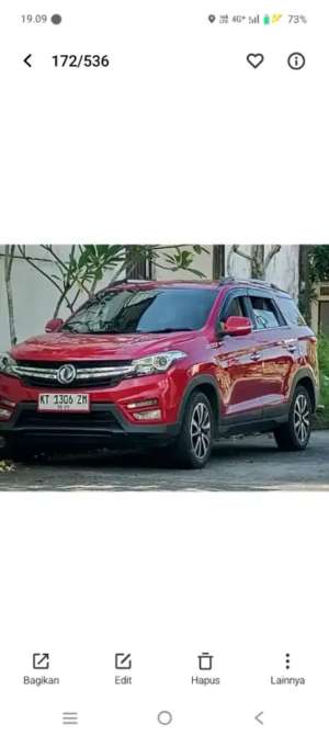 Jual bekas Dijual mobil kesayangan Dfsk GLORY 560,lokasi di  