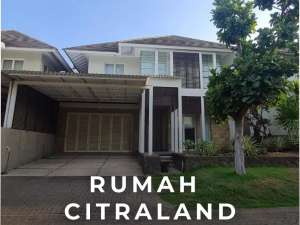 Dijual Rumah Bangunan Kokoh, Dekat G-Walk, Citraland, Surabaya lokasi di Surabaya Kota, tersedia melalui melalui situs Olx